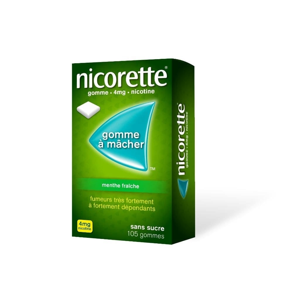 Nicorette 30 gommes 4 MG